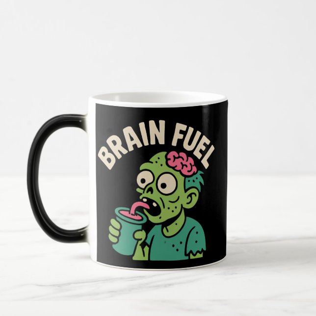 Taza Mágica Brain Fuel Zombie (Izquierda)
