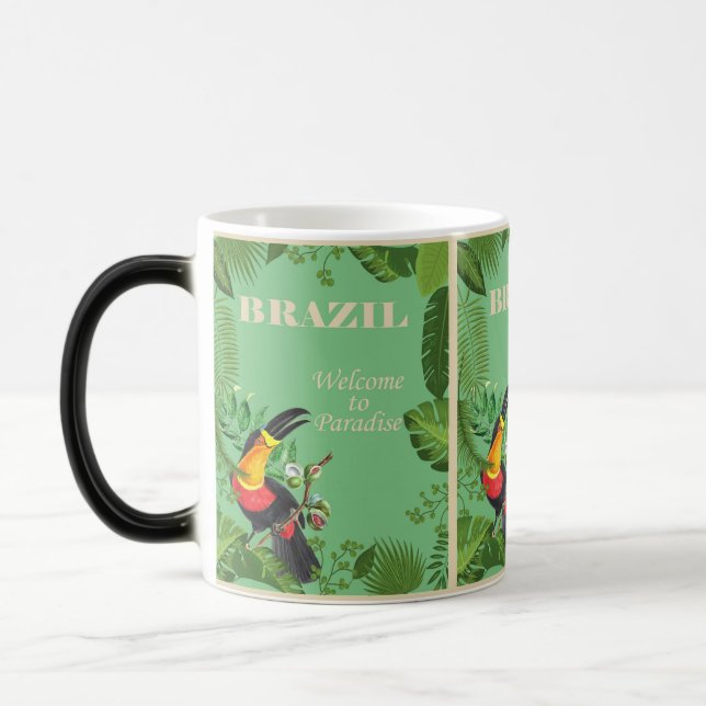 Taza Mágica Brasil: Aventura para viajar por naturaleza salvaj (Izquierda)