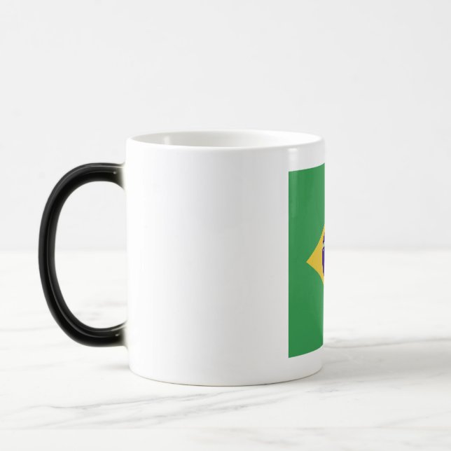 Taza Mágica Brazil Flag Emblem (Izquierda)