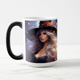 Taza Mágica Bruja de Halloween