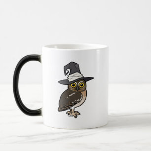 Taza Mágica Bruja del búho del duende de Birdorable