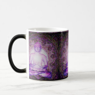 Taza Mágica Buda Meditating feliz