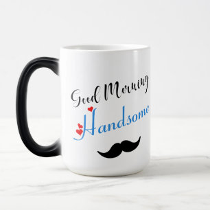 Taza Mágica Buenos días, bonito café morfo
