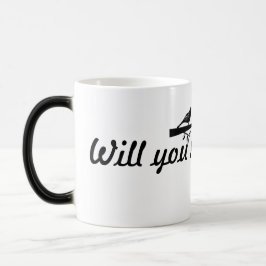 Taza Mágica Buenos días.¿te casarás conmigo?