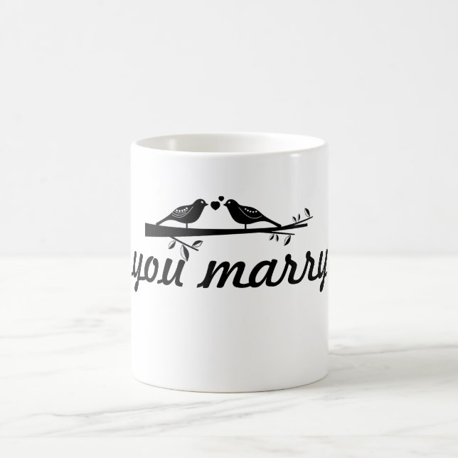 Taza Mágica Buenos días.¿te casarás conmigo? (Centro)