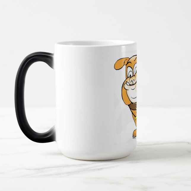Taza Mágica Bulldog Morphing Mug (Izquierda)
