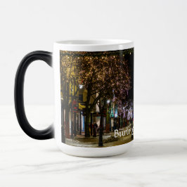 Taza Mágica Burlington Vermont Church Street en Navidades-mug