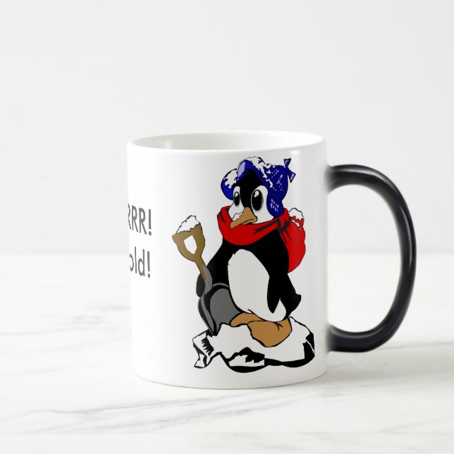 Taza Mágica ¡BURRRR! ¡Es frío! (Derecha)