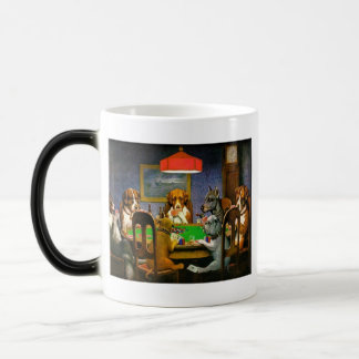 Taza Mágica C.M. Coolidge Dogs acaricia destino del humor de