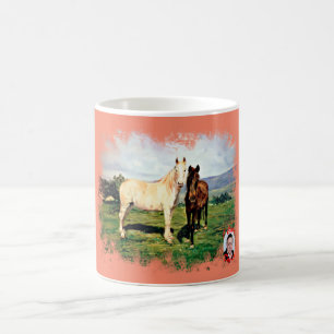 Taza Mágica Caballos