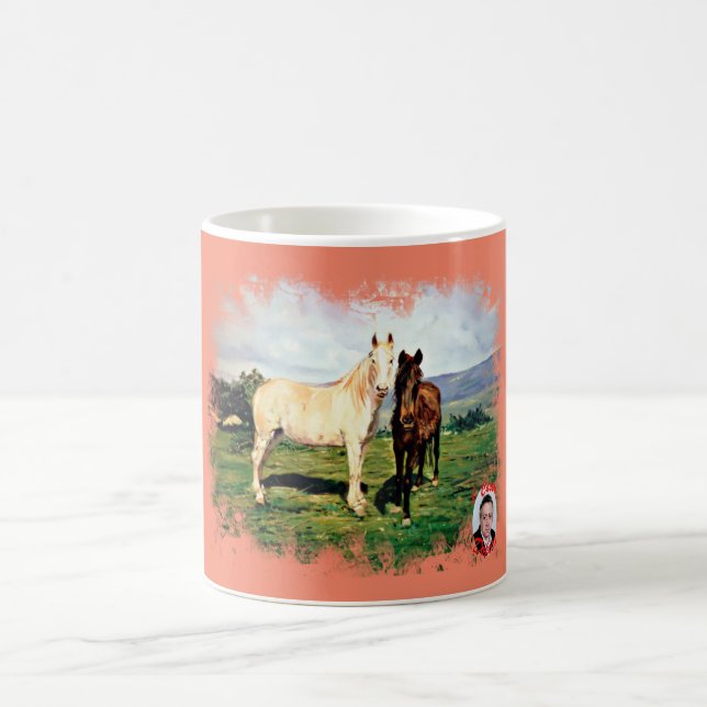 Taza Mágica Caballos (Centro)