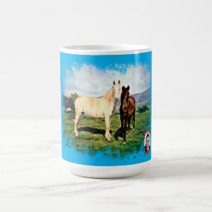 Taza Mágica Caballos
