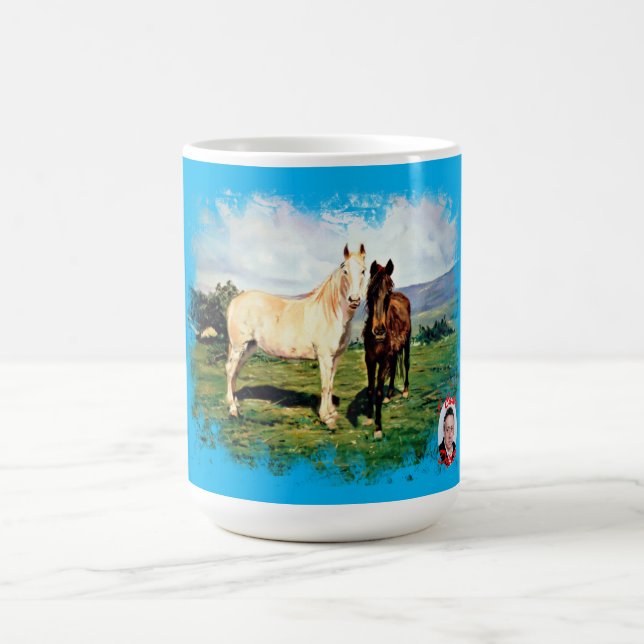 Taza Mágica Caballos (Centro)