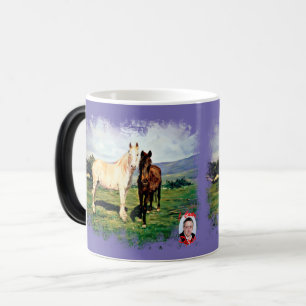 Taza Mágica Caballos