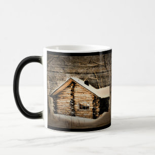 Taza Mágica Cabina De Registro Rústica En El Silvestre