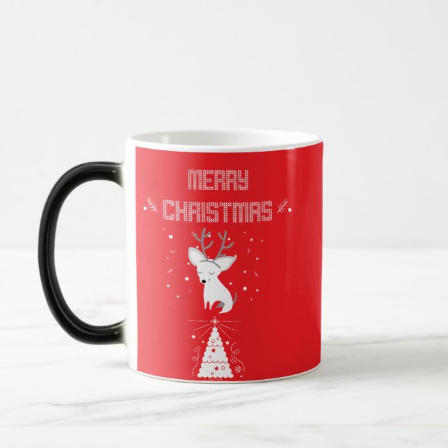 Taza Mágica Caca de navidad (Izquierda)