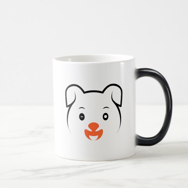 Taza Mágica Cachorro de cachorros (Derecha)