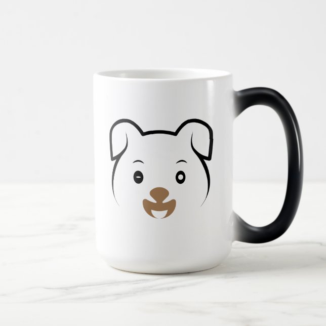 Taza Mágica Cachorro de cachorros (Derecha)