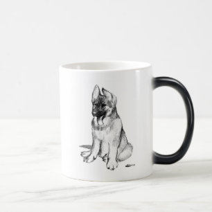 Taza Mágica Cachorro de Pastor Alemán