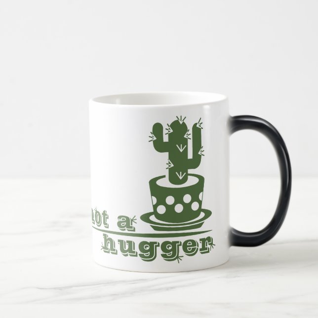 Taza Mágica Cacti No es gracioso decir (Derecha)