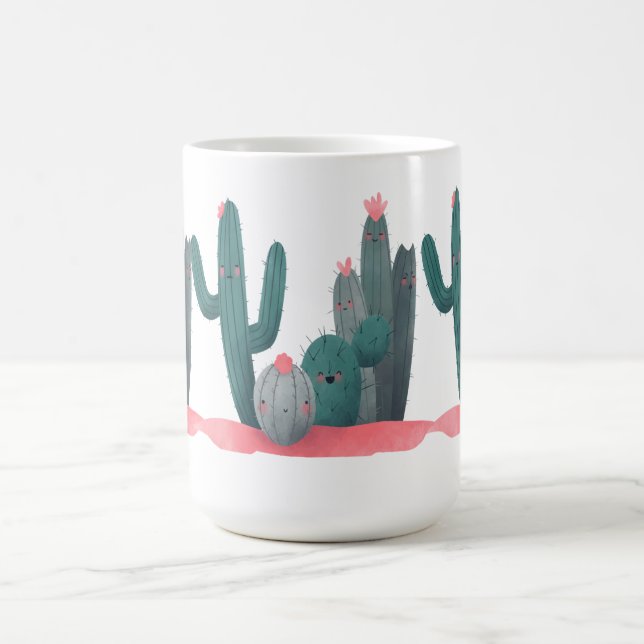 Taza Mágica Cactus lindo (Centro)