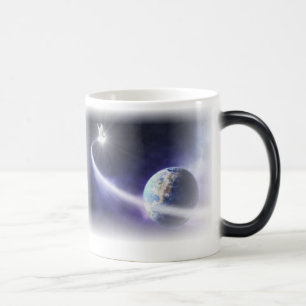 Taza Mágica Café activado con calor de Dove Art Mug