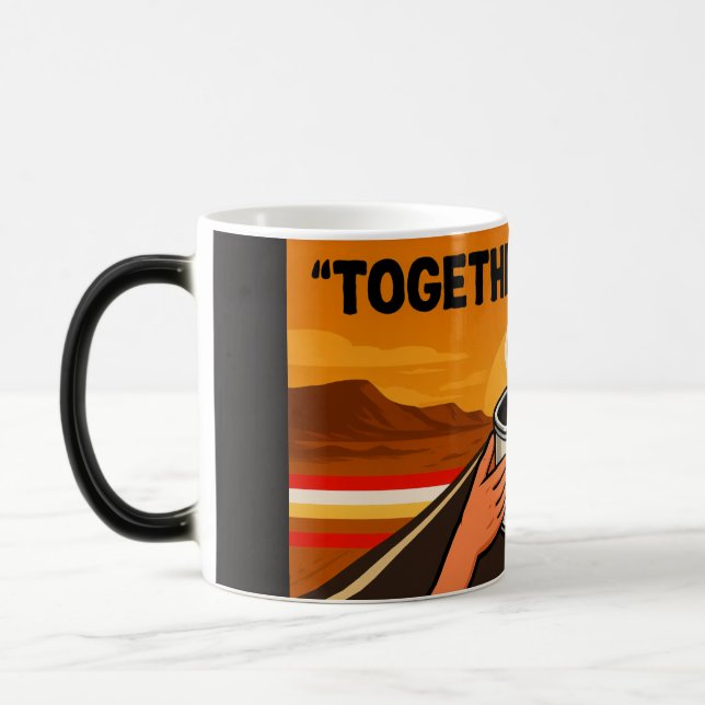 Taza Mágica Café combinado personalizado Mug - 11oz y 15oz (Izquierda)