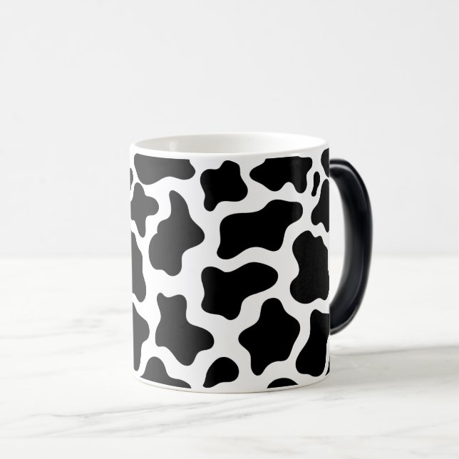 Taza Mágica Café de impresión en vaca Mug (Anverso derecho)
