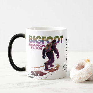 Taza Mágica Café Desayuno Equipo de Búsqueda de Bigfoot Sasqua