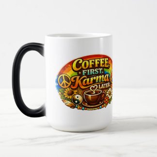 Taza Mágica Café Primero, Karma Después