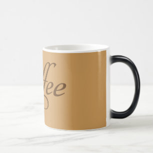 Taza Mágica Café sensible al calor mucho