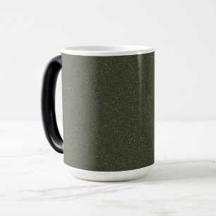Taza Mágica Café verde de Moss texturizado - Personalizado