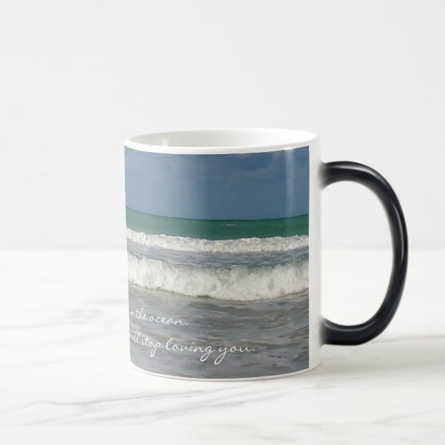 Taza Mágica Caí un rasgón en el océano (Derecha)