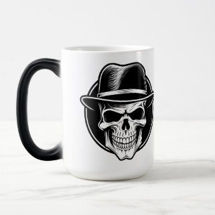 Taza Mágica Calavera Fedora