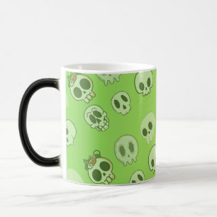 Taza Mágica Calaveras espeluznantes de Halloween