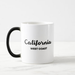 Taza Mágica California West Coast Nice Design Textos