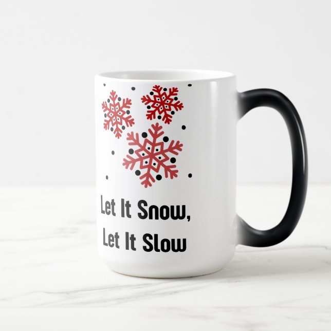 Taza Mágica Calm Winter Mug – Cozy Minimal Design (Derecha)