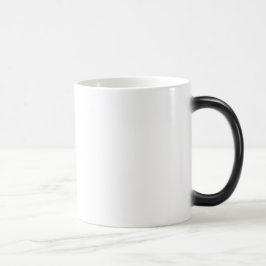 Taza Mágica Cambio termosensible Negro-Blanco del color