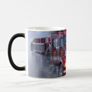 Taza Mágica Camión de bomberos