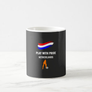 Taza Mágica Camiseta Orgullo Fútbol Países Bajos 2026