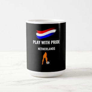 Taza Mágica Camiseta Orgullo Fútbol Países Bajos 2026