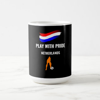 Taza Mágica Camiseta Orgullo Fútbol Países Bajos 2026