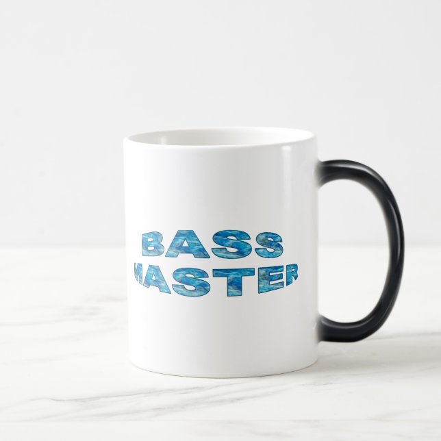 Taza Mágica Camisetas de Pesca Bass Master (Derecha)