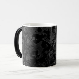 Taza Mágica Camo moderno - Negro y gris oscuro - camuflaje