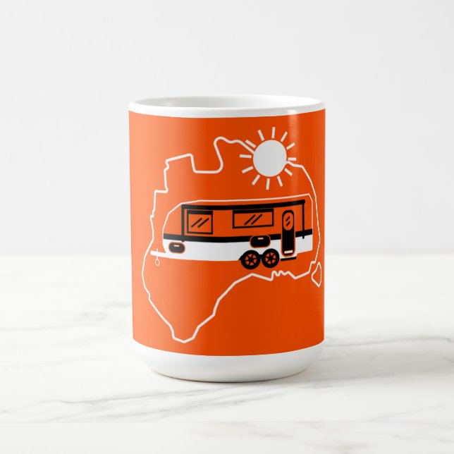 Taza Mágica Camping de caravana australiana (Centro)