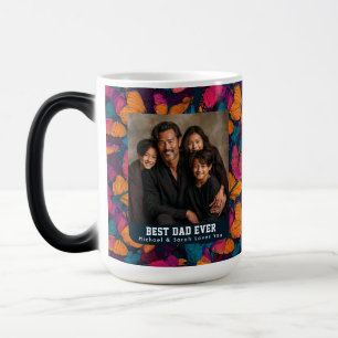 Taza Mágica Camuflaje de Mariposa Boho Cumpleaños de Papá Stan