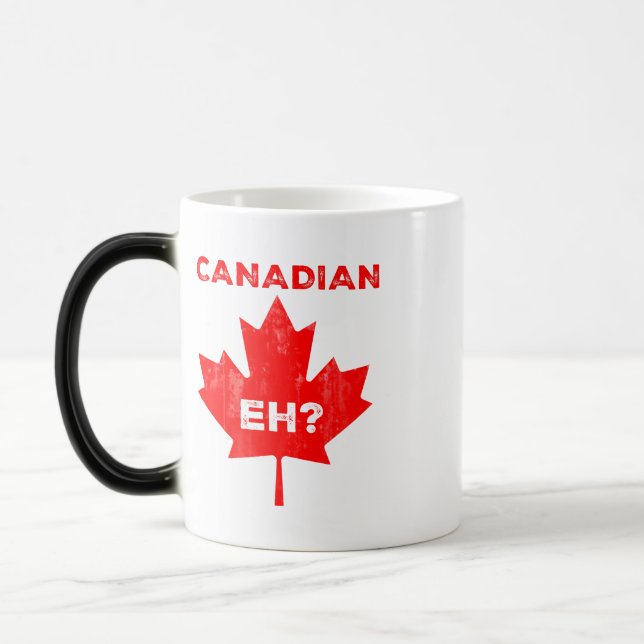 Taza Mágica ¿Canadá? Hoja de arce (Izquierda)
