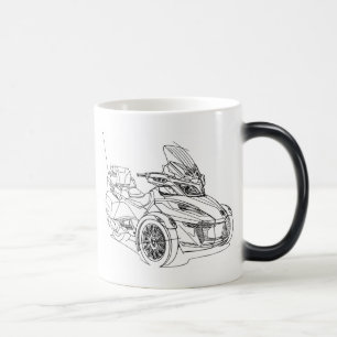 Taza Mágica CanAm Spyder RT 2014