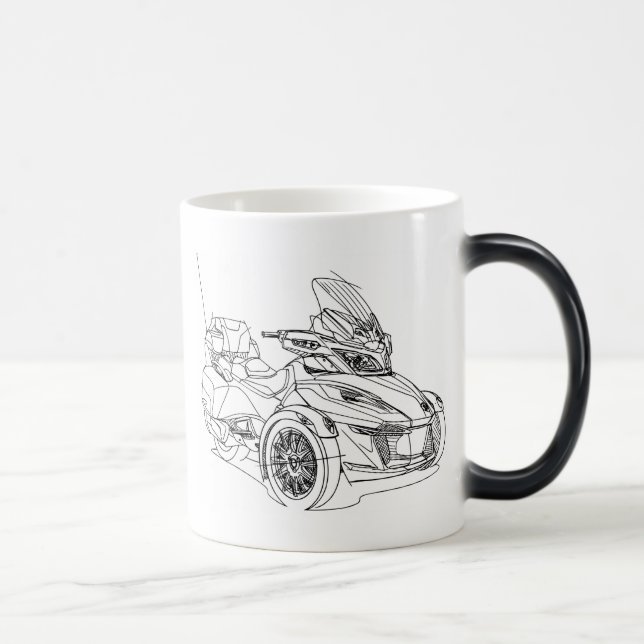 Taza Mágica CanAm Spyder RT 2014 (Derecha)