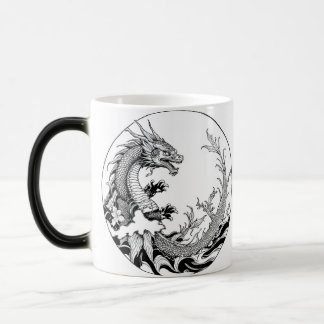 Taza Mágica Caneca design dragao
